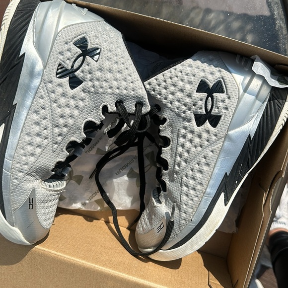Under Armour Curry 1 BHM kids  Basketball Shoes - Picture 6 of 11